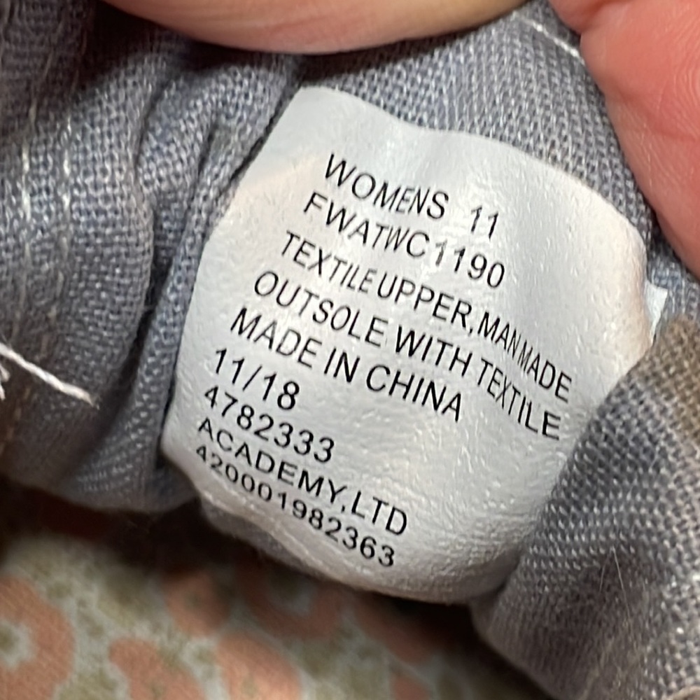 Austin Clothing Co. Raw Edge Light Blue Sneakers - Picture 10 of 10